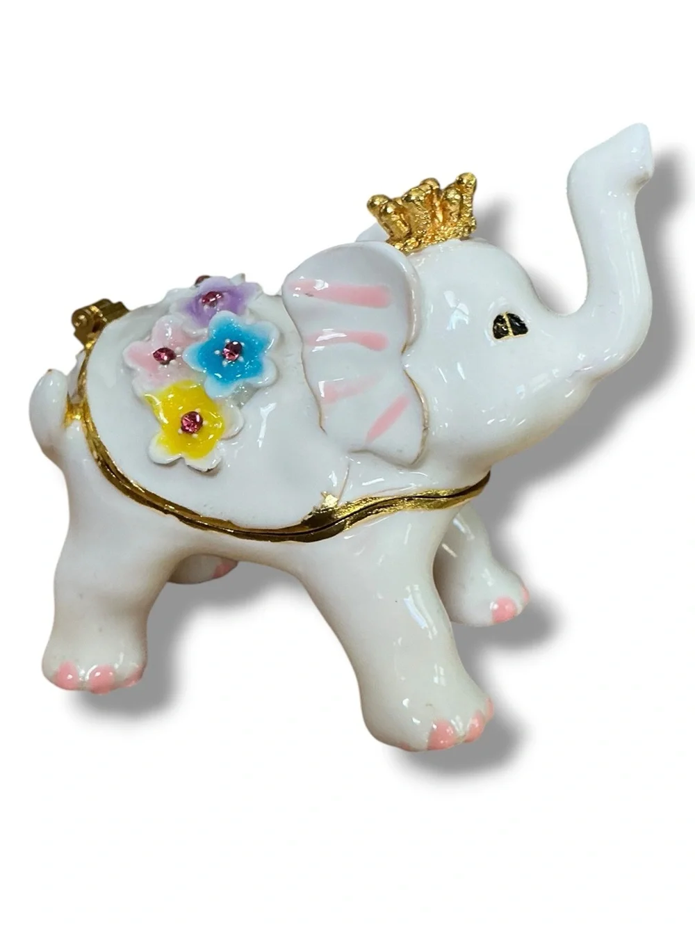 Crowned Elephant Jewelry Box